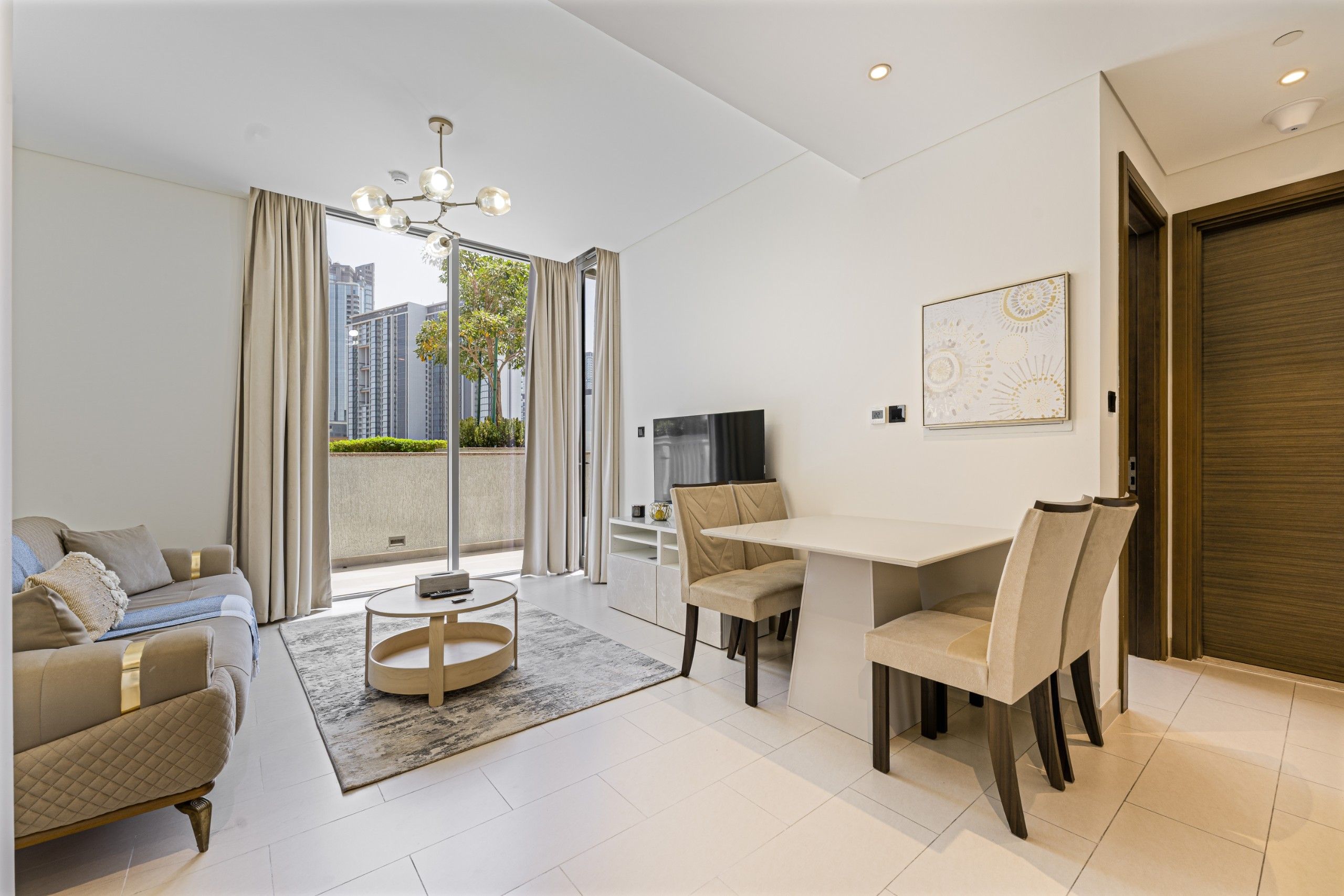 Furnished 1 Bed | Huge Private Terrace | Pool View
